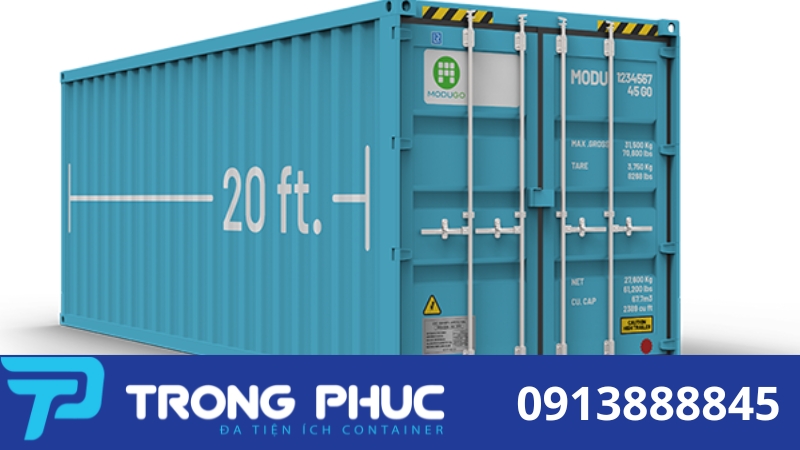 Kích thước container phổ biến tại Ninh Bình 2