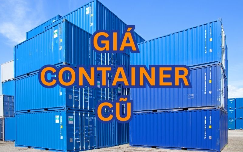 gia thung container cu