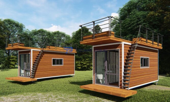 nha container homestay
