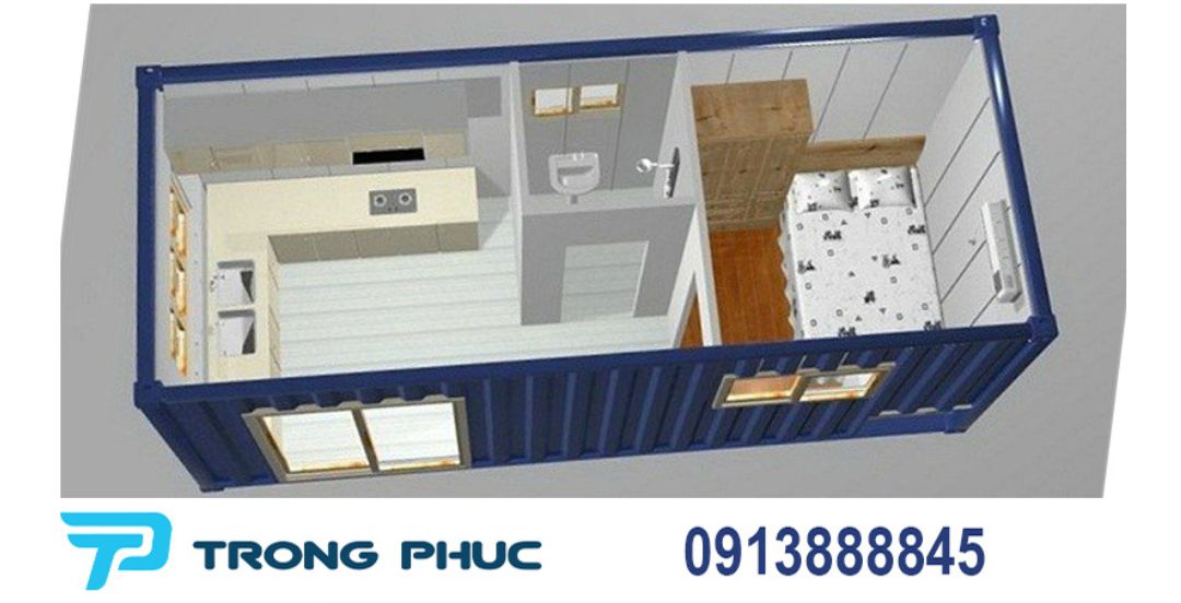 Thùng container 20ft cũ