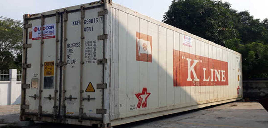 Bên trong container lạnh