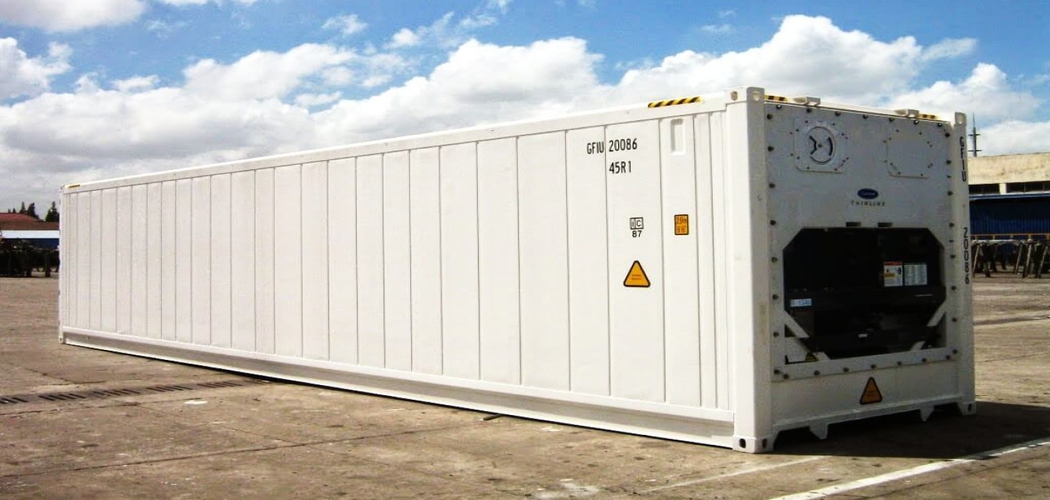 Bên trong container lạnh